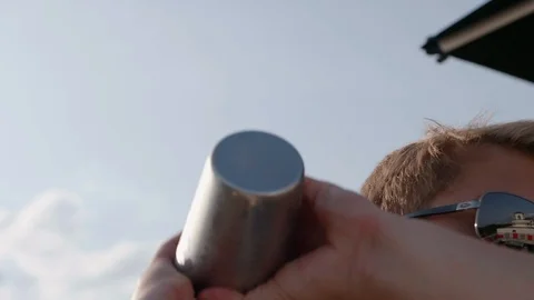 Martini Shaker bartender Stock Footage 97195955