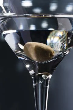 Martinis on the dance floor Stock Photos