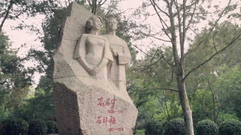 Martyr statue Stock Footage 235136529