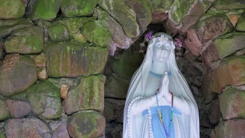 Mary Close Up Stock Footage 77631152