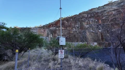 The Mary Kathleen open-cut uranium mine, one of Australia’s oldest mines Видео 300021829