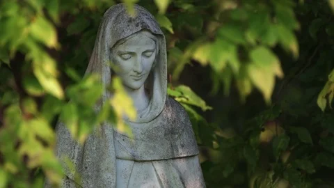 Mary Statue 스톡 동영상 78622538