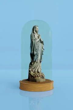 Mary statue Stock Illustration