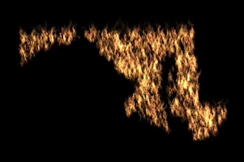 Maryland on Fire Stock Footage 728576