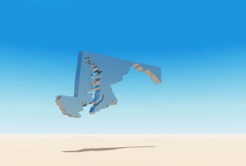 Maryland Flyby Video stock 102344