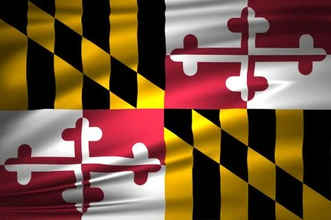 Maryland Stock Illustration