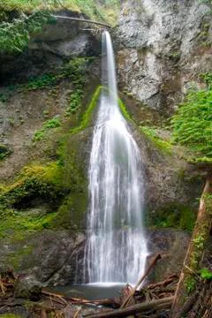 Marymere Falls Stock Photos
