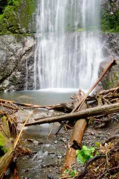 Marymere Falls Stock Photos