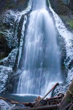 Marymere Falls Stock Photos