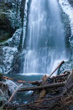 Marymere Falls Foto stock