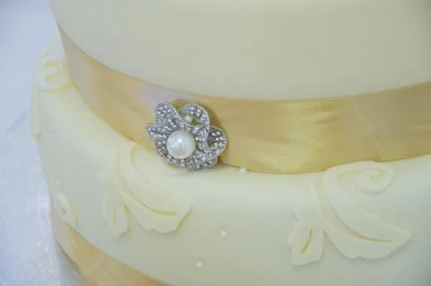 Marzipan cake Stock Photos