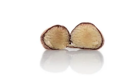 Marzipan palines Stock Photos
