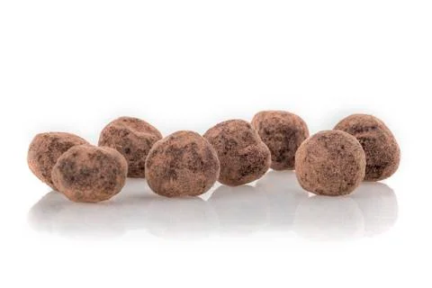Marzipan palines Stock Photos