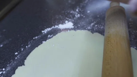 Marzipan roll out Stock Footage 127103032