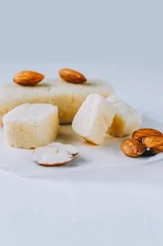 Marzipan On Table Stock Photos