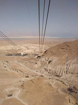 Masada Cable Car Stock Photos