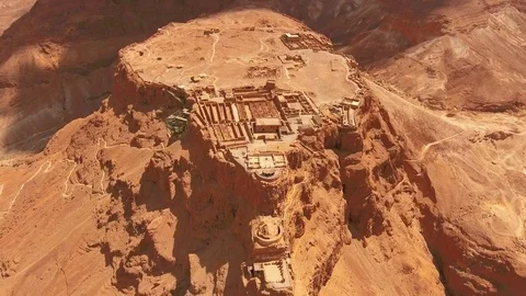 Masada fortress Stock Footage 81411850