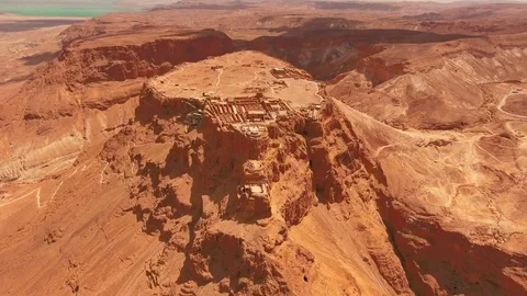 Masada fortress Stock Footage 81412635