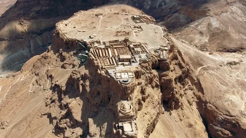 The Masada fortress Stock Footage 106213660
