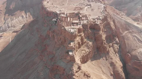 Masada fortress Stock Footage 106617499