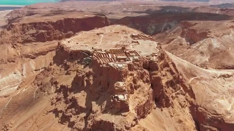 The Masada fortress Stock Footage 231756690
