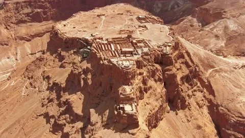 The Masada fortress Stock Footage 231756691
