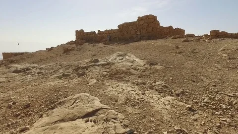 Masada Hike 2 Stock Footage 79426990