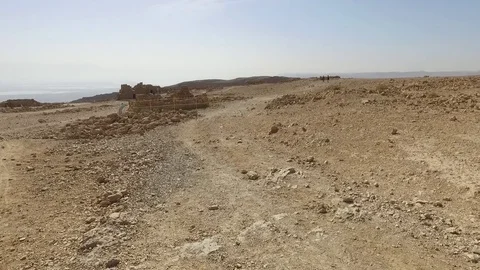 Masada Hike 3 Stock Footage 79428400