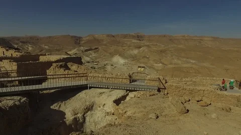 Masada Pan 3 Stock Footage 79430708