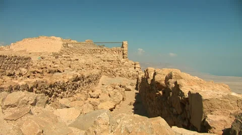MASADA pan Stock Footage 32496101