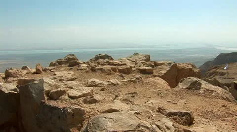 Masada top Stock Footage 12049792