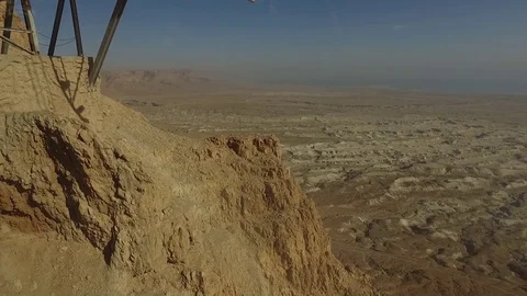 Masada Trolley End Stock Footage 79045400