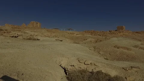 Masada Walk 3 Stock Footage 77226352