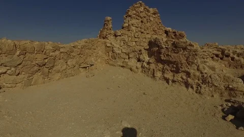 Masada Walk 4 Stock Footage 79046827