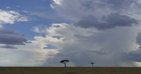 Masai Mara Cloud Time Lapse Stock Footage 60377652