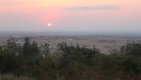 Masai Mara at Sunset Stock Footage 7904005