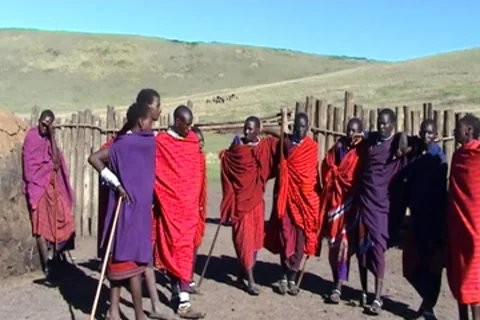 Masai Song 動画素材 8776618