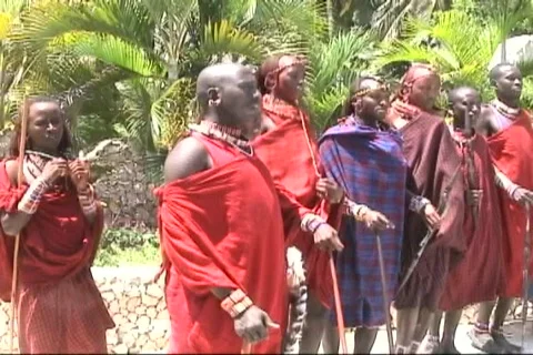 Masai Warriors 2 Stock Footage 270789