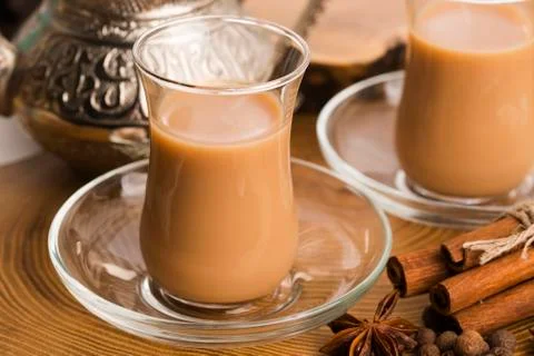 Masala chai Stock Photos