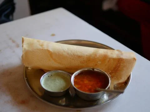 Masala Dosa Стоковые фото