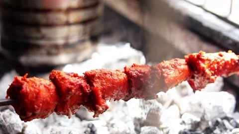 Masala Soya Chaap Stock Footage 133102171