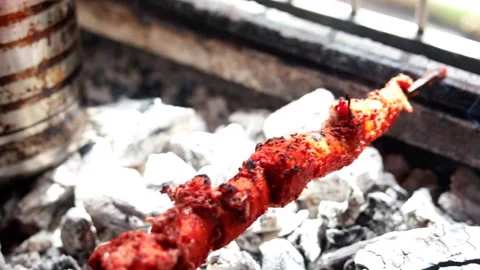 Masala Soya Chaap Stock Footage 133102175