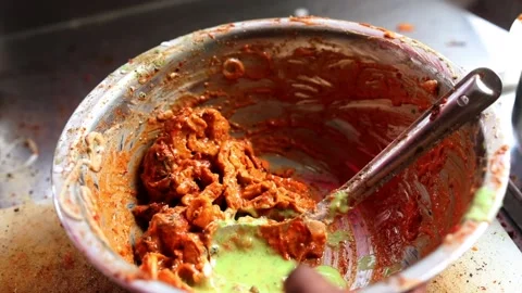 Masala Soya Chaap Stock Footage 133102184