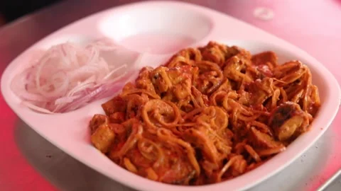 Masala Soya Chaap Stock Footage 133102186