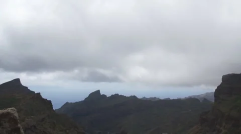 Masca mountains, Tenerife Stock Footage 5602928