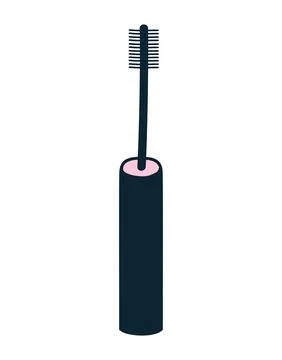 Mascara Brush Icon Stock Illustration