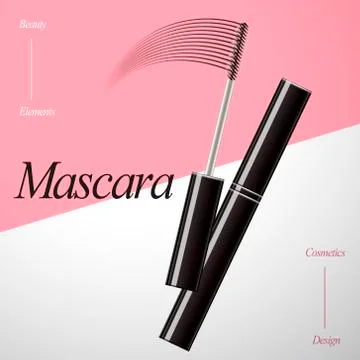 Mascara design element Stock-Illustration