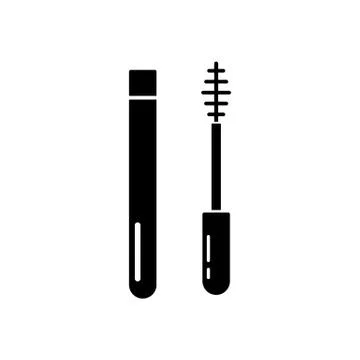 Mascara icon element of make up icon for mobile concept and web apps. Thin li Stock Illustration