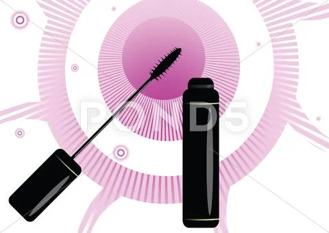 Mascara Stock Illustration