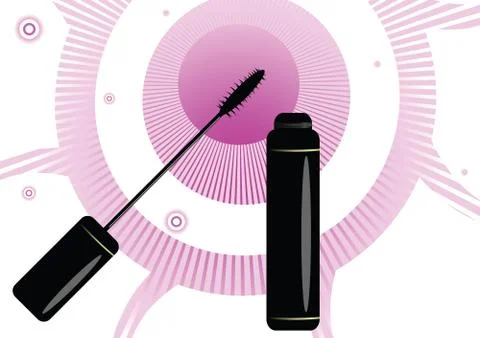 Mascara Stock Illustration
